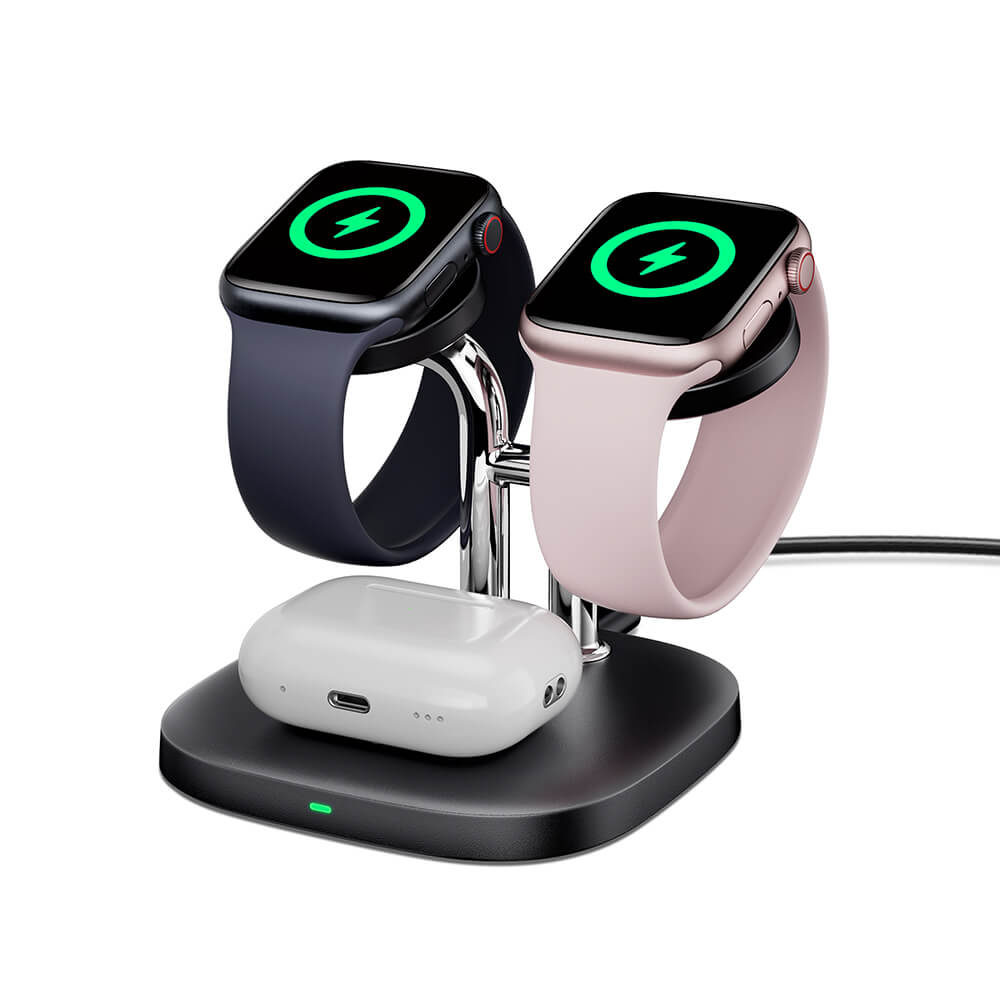 SwanScout 704A - Dual Watch Wireless Charger for Apple