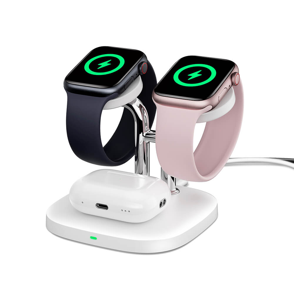 SwanScout 704A - Dual Watch Wireless Charger for Apple